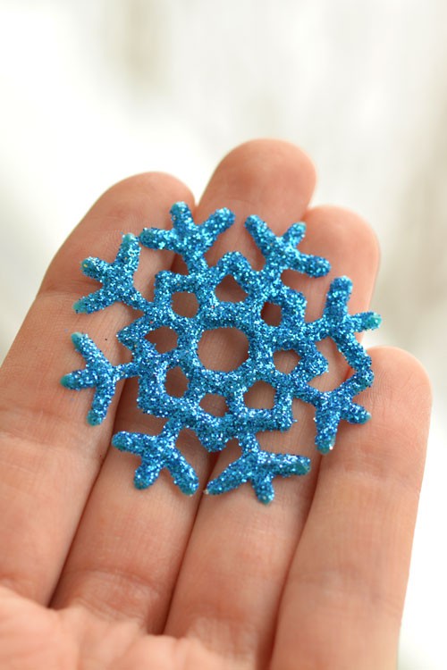 Winter Crafts - Snowflake Window Clings