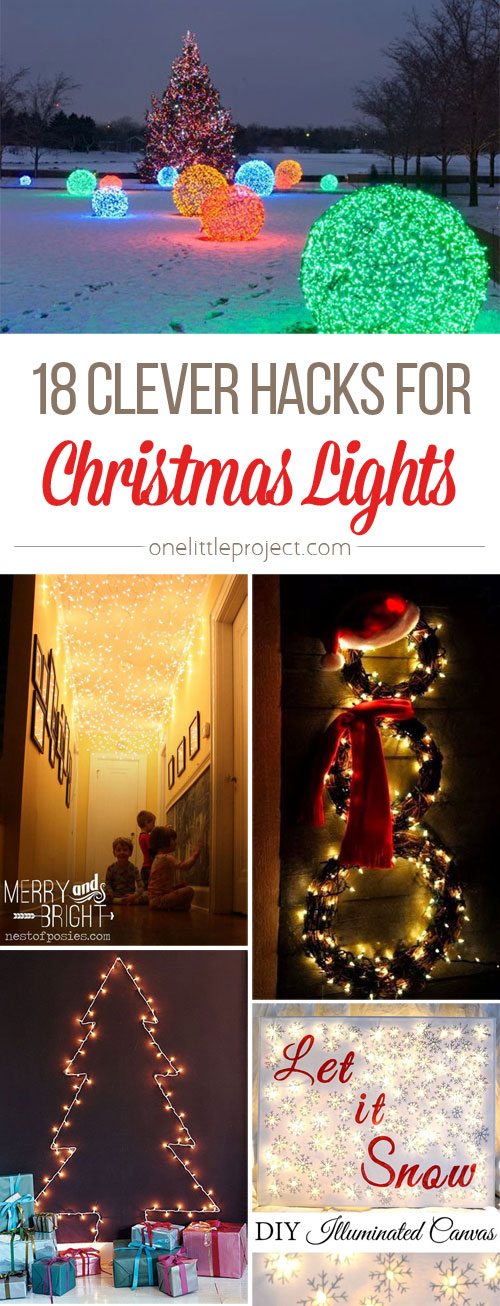 Clever Christmas Light Crafts