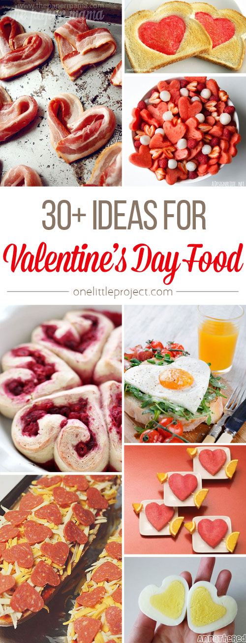 OK guys, hang onto your hats because these Valentine's Day food ideas are adorably cheesy! I can't think of a better way to show someone you care! 