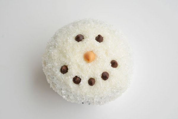 Easy Snowman Cupcakes One Little Project