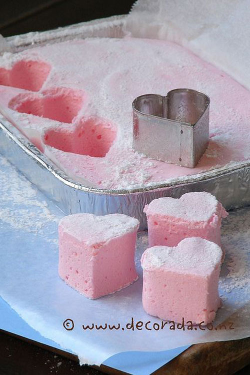 44 Sweet Valentine's Day Treats - Pink Marshmallow