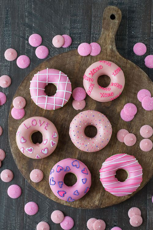 44 Sweet Valentine's Day Treats - Valentine's Day Donuts