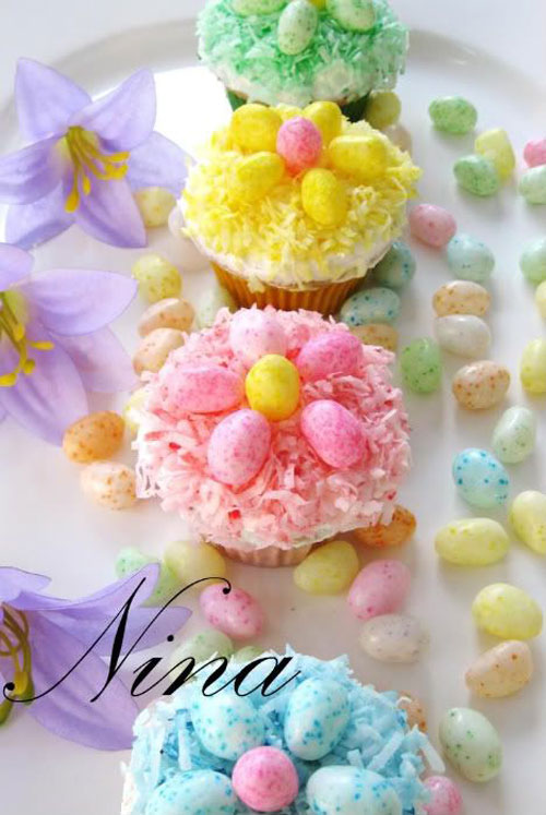 35 Adorable Easter Cupcake Ideas - Easter Egg Cupcake Ideas