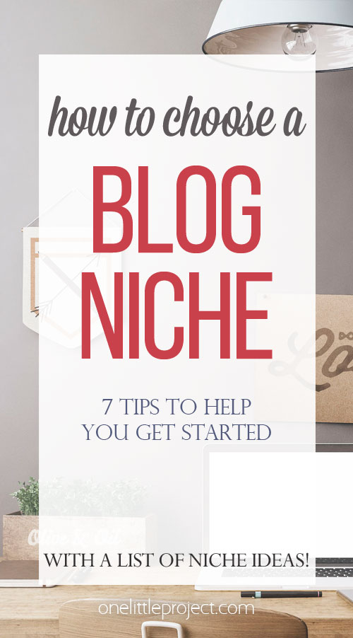 Are you wondering how to choose a blogging niche? Don't let it stress you out. You can always change your mind! Here's tons of awesome tips and niche ideas!