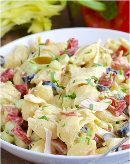 40 Best Pasta Salad Recipes - Crab Pasta Salad