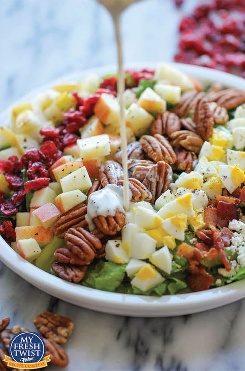 25 Meal Sized Loaded Salads - Harvest Cobb Salad