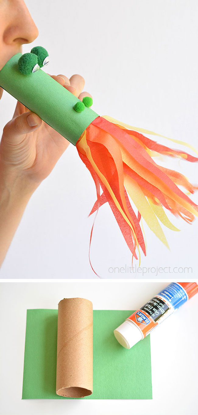 Fire Breathing Dragon Craft How To Make A Simple