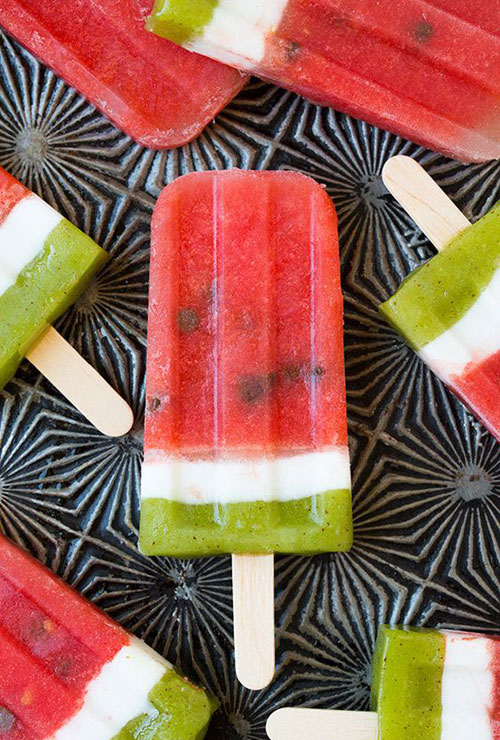 25 Best Homemade Popsicle Recipes - Watermelon Popsicles
