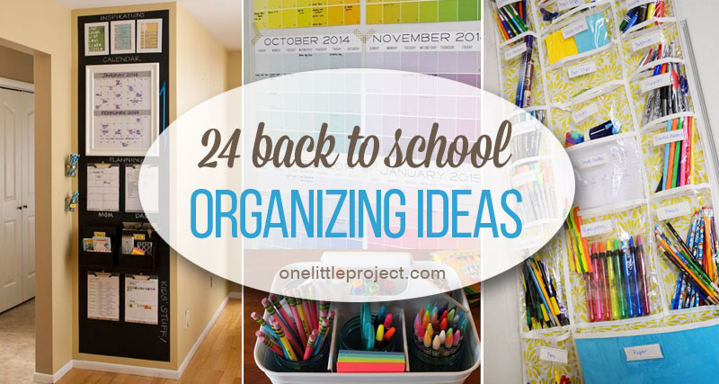 30 Lifesaver Back-to-School Organization Ideas for the Home