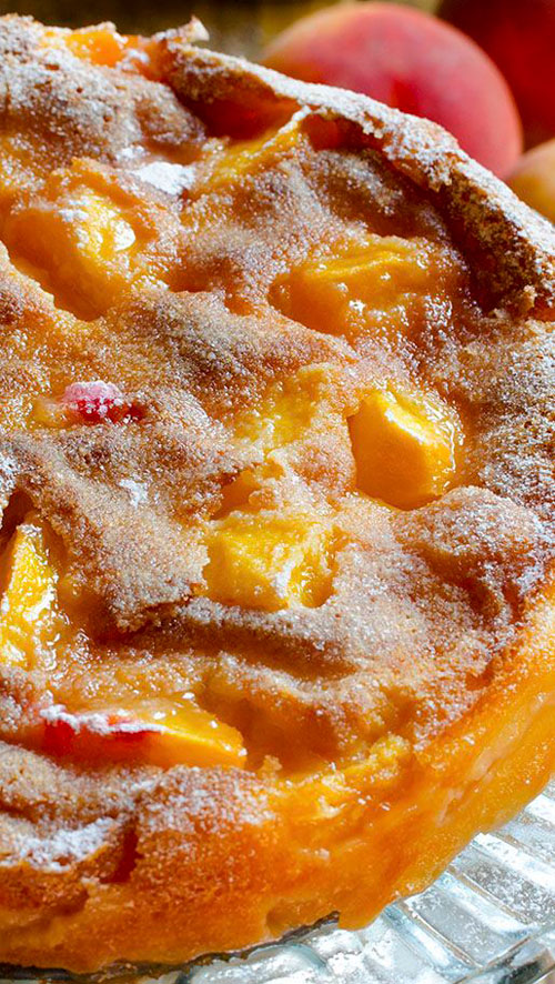 50+ Best Peach Recipes - Peach Cake