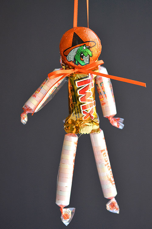 Halloween Crafts for Kids - Halloween Candy People