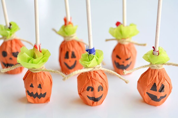 Pumpkin Lolly Pops