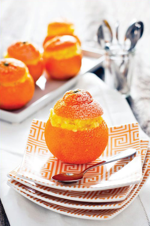50+ Best Recipes for Fresh Clementines - Frozen Clementine Sorbet
