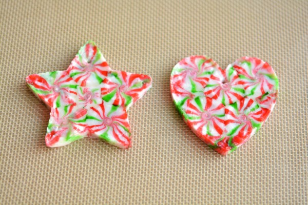 Melted Peppermint Candy Ornaments Christmas Candy Ornaments