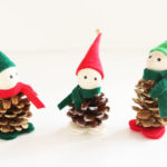 How To Make Pinecone Elves