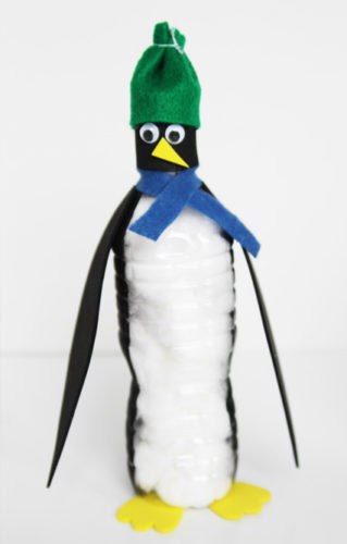How to Make Water Bottle Penguins