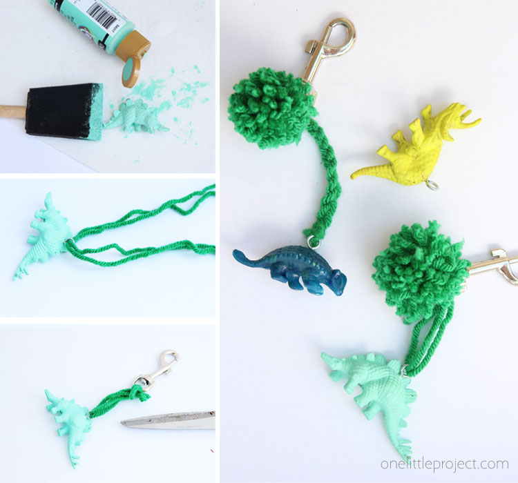 These backpack charms are SO EASY to make and such a great back to school craft for kids!