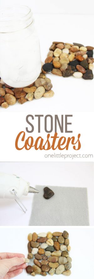 Stone Coasters - One Little Project