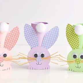 How to Make Paper Roll Bunnies