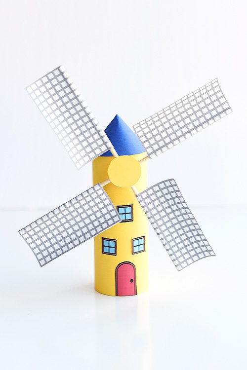 Craft Summer – Paper Roll Windmill