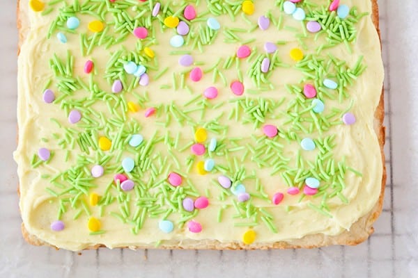 Target Spring Cookies Spring Sugar Cookie Bars - One Little Project