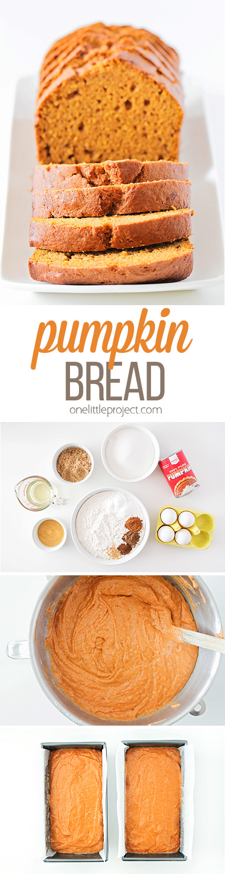 This soft and tender pumpkin bread has the most delicious pumpkin spice flavor, and is the perfect treat for a crisp fall day!