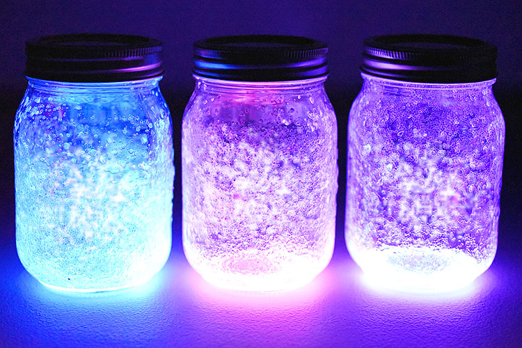 Glitter Jar Fairy Jar Nightmare Before Christmas