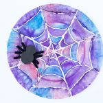 Watercolor Spider Web