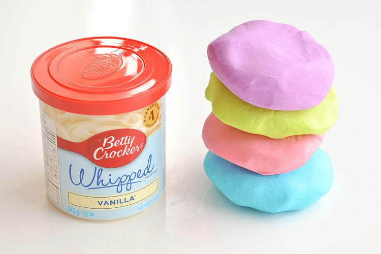 Edible Frosting Play Dough
