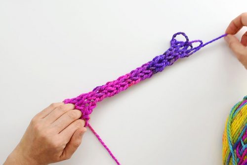 How to Finger Knit | Easy Finger Knitting Instructions