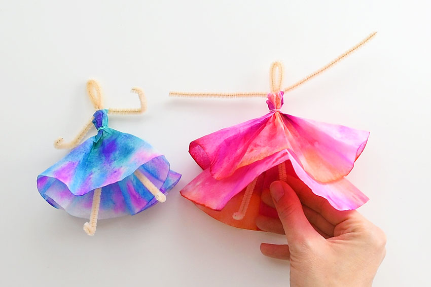 How to Make Coffee Filter Dancers