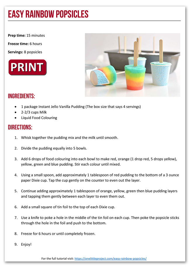 9 Dixie-Cup Popsicle Recipes - How to Make Popsicles in Paper Cups