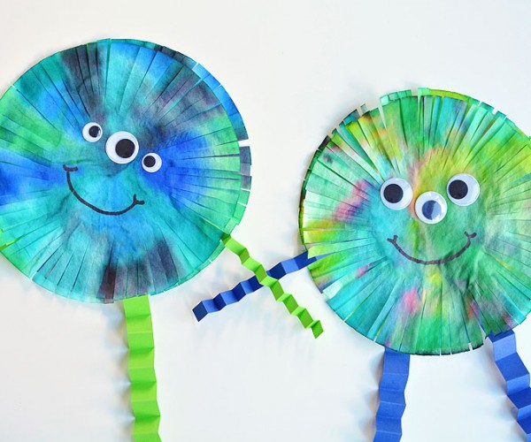 How to Make Coffee Filter Monsters