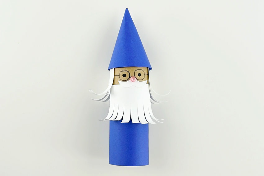How to make a Paper Roll Wizard