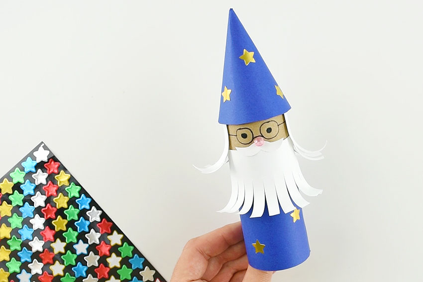 How to make a Paper Roll Wizard