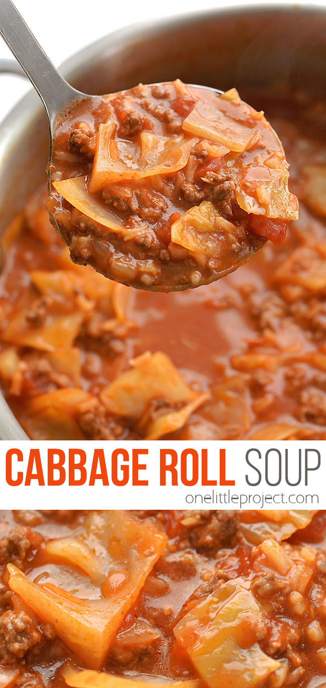 Cabbage Roll Soup Recipe