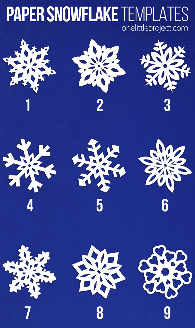 Paper snowflakes are SO SIMPLE and super inexpensive to make! Follow these 7 easy steps for how to make paper snowflakes. This is such a classic kids craft and a super fun winter activity for kids, teens, tweens, grown ups and seniors. Make up your own designs or use one of our printable paper snowflakes templates. It's easy to make beautiful and perfect looking snowflakes every single time! 