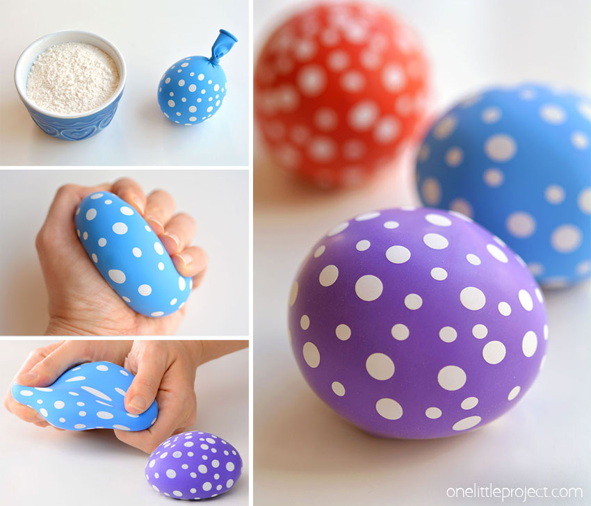 homemade stress balls