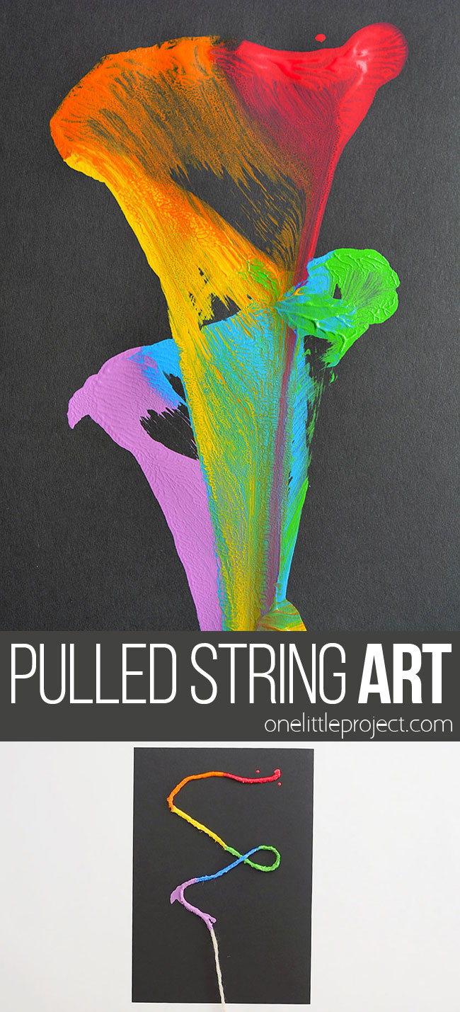Pulled string art
