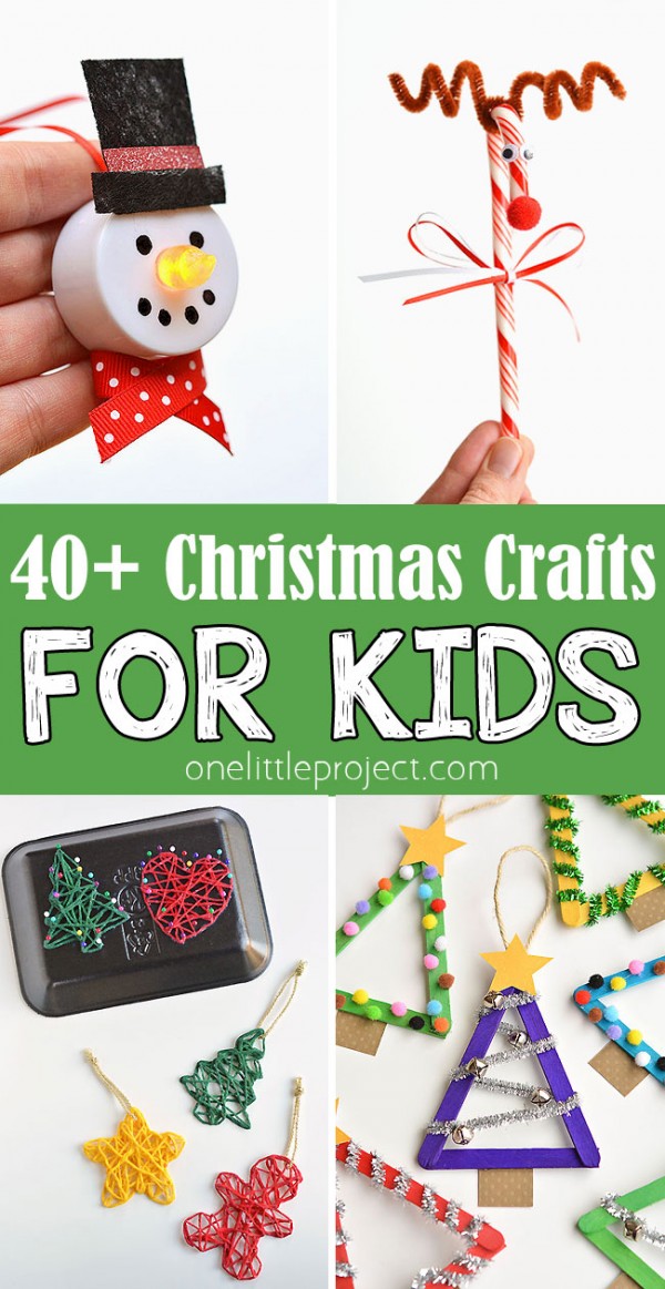 Christmas Crafts for Kids | 40+ Easy Christmas Craft Ideas for Kids