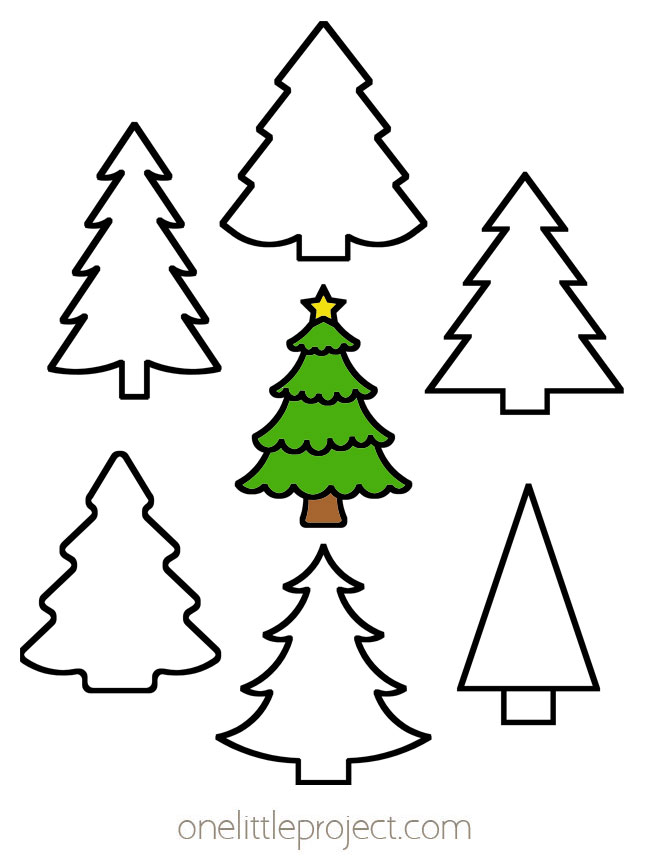 How to Draw a Christmas Tree | Step-by-Step Xmas Tree Drawing Guide-nextbuild.com.vn