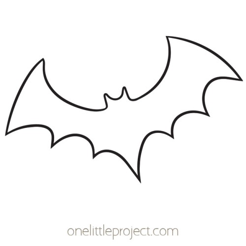 Bat Outline | Free Printable Bat Templates