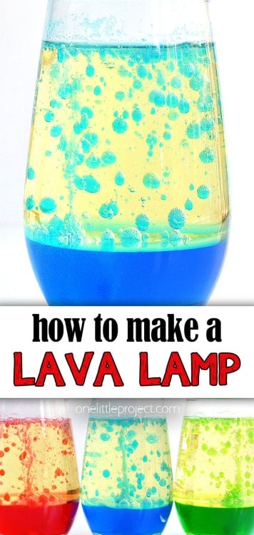How to Make a Lava Lamp | Easy DIY Lava Lamp