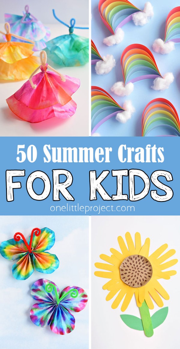 Summer Crafts | 50 Awesome Summer Crafts for Kids