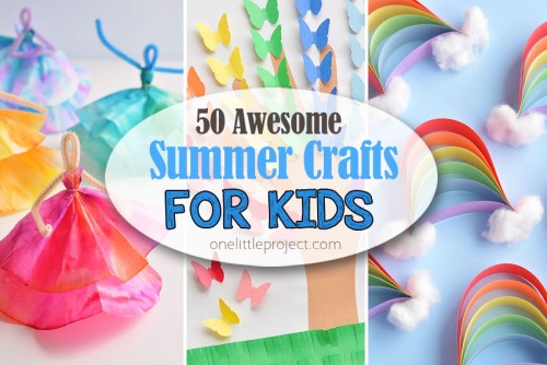 50 Awesome Summer Crafts for Kids
