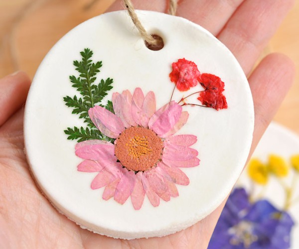 Pressed Flower Ornaments