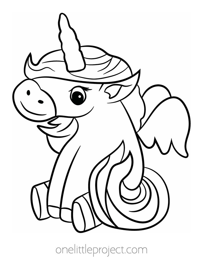 Free Unicorn Coloring Pages | Printable Unicorn Coloring Sheets