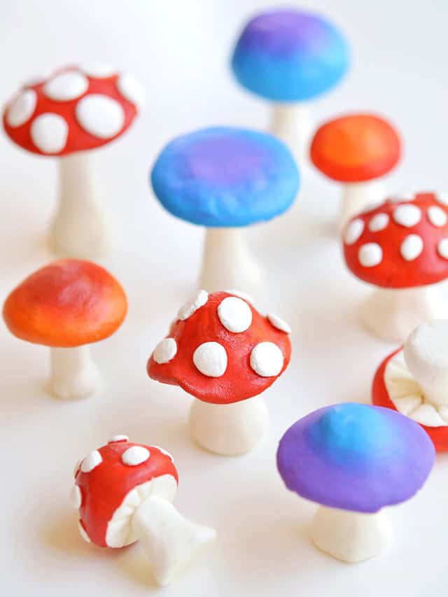 How to Make Clay Mushrooms