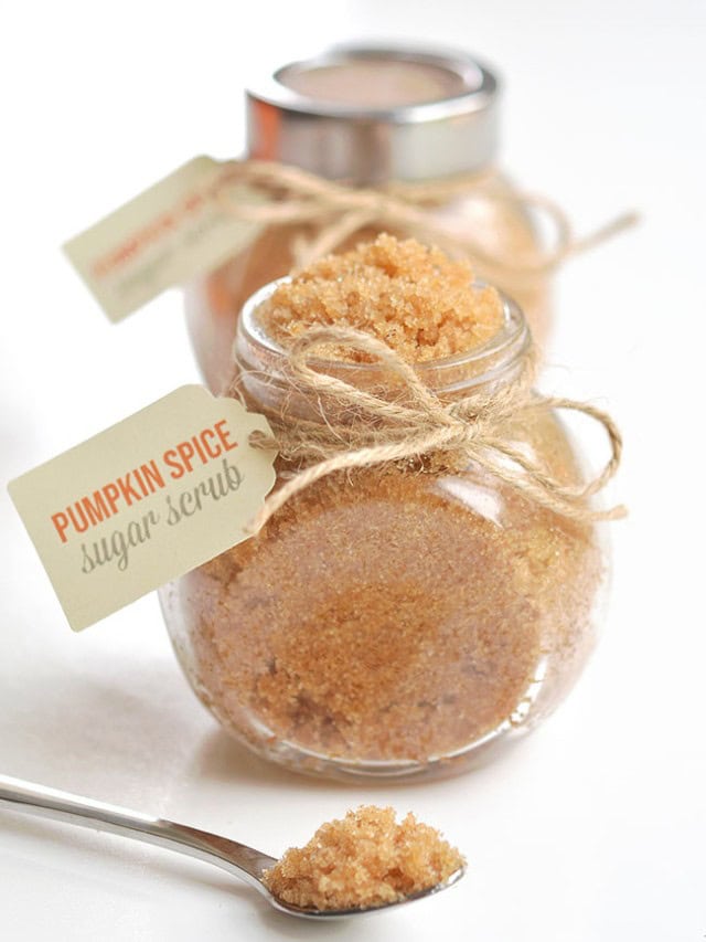 DIY Pumpkin Spice Sugar Scrub