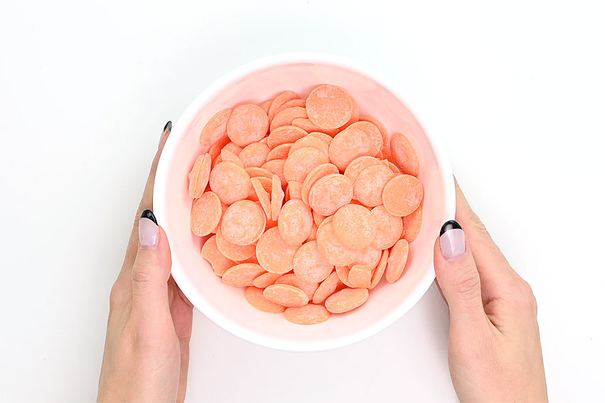 Candy Melt Pumpkin Bowls  Edible Jack-o-Lantern Candy Cups